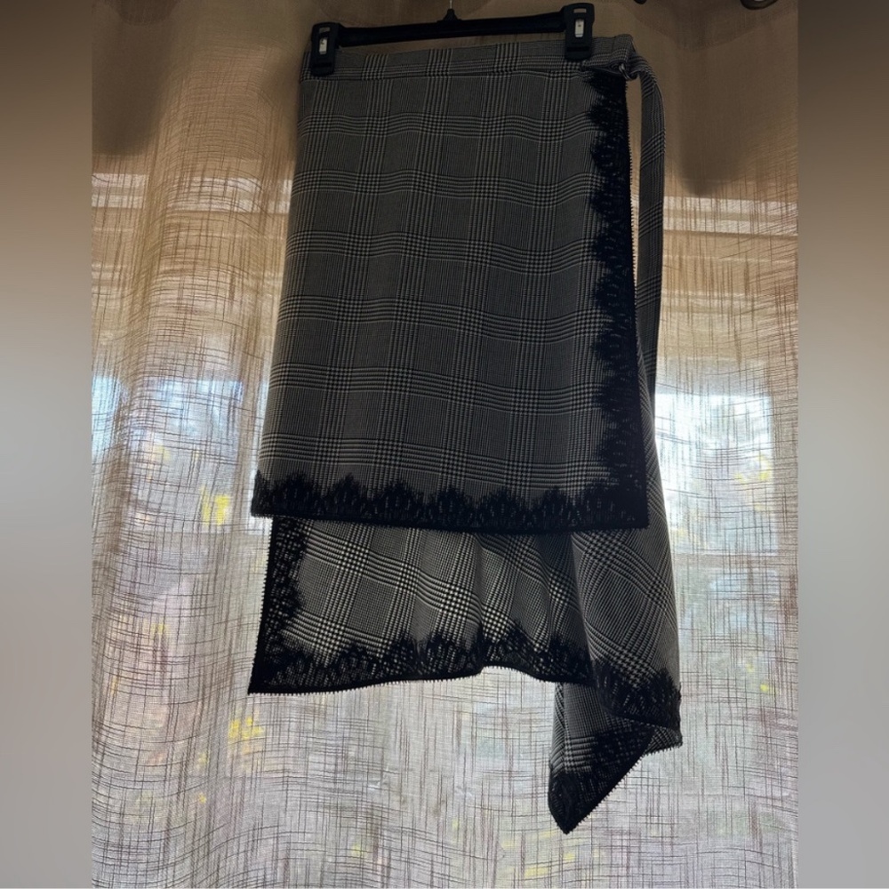 Robert Rodriguez plaid wrap skirt - Picture 3 of 6